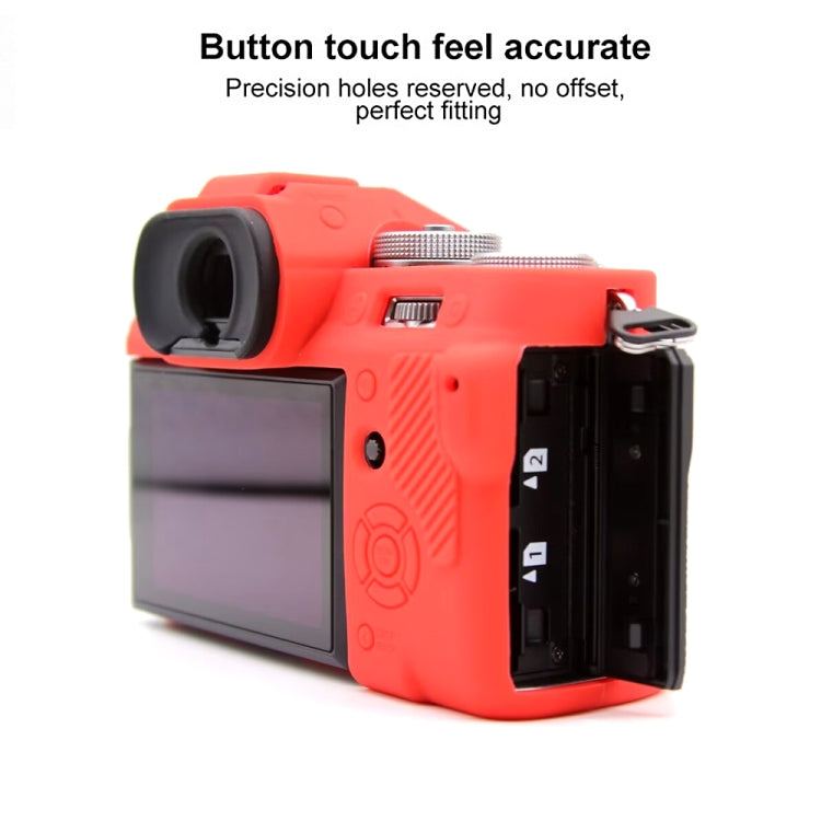 For FUJIFILM X-T5 Soft Silicone Protective Case(Red) - Protective Case by buy2fix | Online Shopping UK | buy2fix