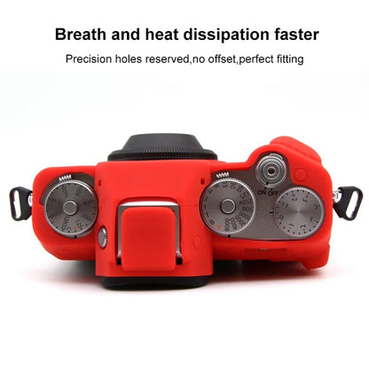 For FUJIFILM X-T5 Soft Silicone Protective Case(Red) - Protective Case by buy2fix | Online Shopping UK | buy2fix