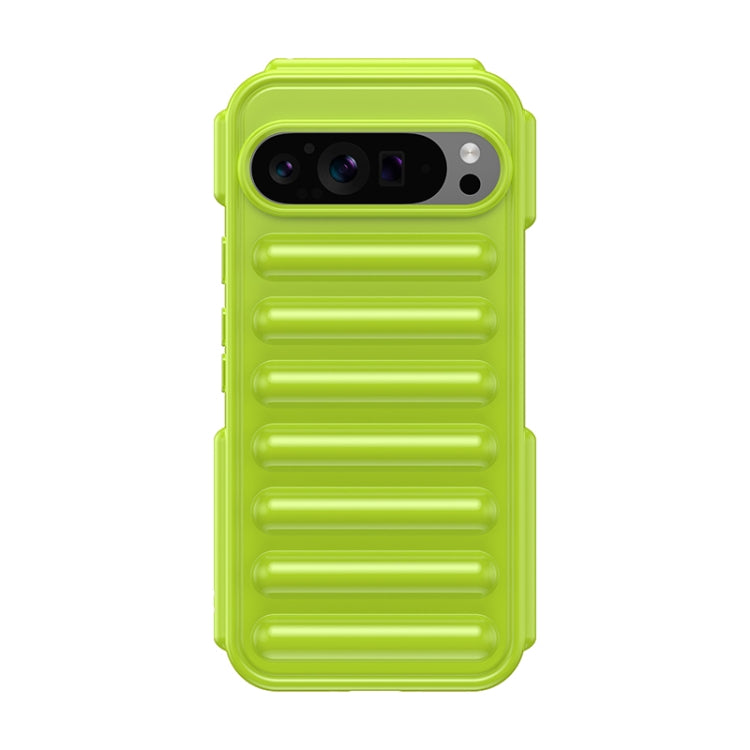 For Google Pixel 9 Pro XL Capsule Series Candy Color TPU Phone Case(Green) - Google Cases by buy2fix | Online Shopping UK | buy2fix