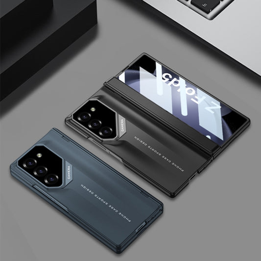 For Samsung Galaxy Z Fold5 GKK Integrated Folding Supercar Phone Case(Black) by GKK