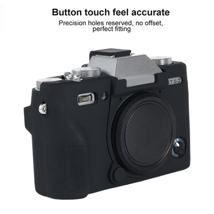 For FUJIFILM X-T30 II Soft Silicone Protective Case(Black) - Protective Case by buy2fix | Online Shopping UK | buy2fix