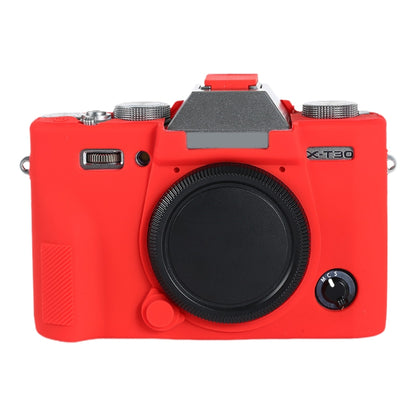 For FUJIFILM X-T30 II Soft Silicone Protective Case(Red) - Protective Case by buy2fix | Online Shopping UK | buy2fix