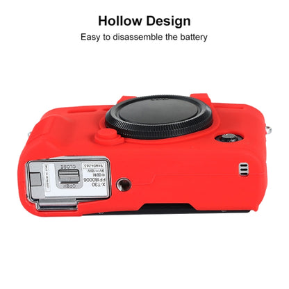 For FUJIFILM X-T30 II Soft Silicone Protective Case(Red) - Protective Case by buy2fix | Online Shopping UK | buy2fix