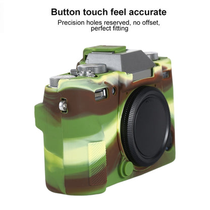 For FUJIFILM X-T30 II Soft Silicone Protective Case(Camouflage) - Protective Case by buy2fix | Online Shopping UK | buy2fix