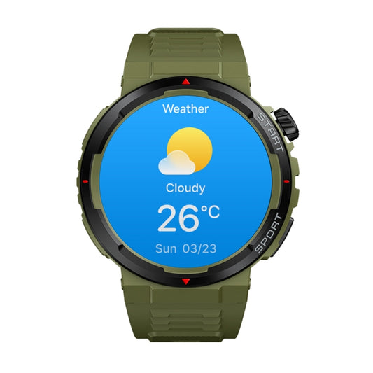 Zeblaze Ares 3 Plus 1.43 inch Fitness & Wellness Smart Watch Supports 24H Health Monitoring(Wild Green) by Zeblaze