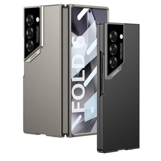 For Samsung Galaxy Z Fold6 GKK Integrated Ultra-thin Raptor Full Coverage Phone Case(Titanium Grey) by GKK