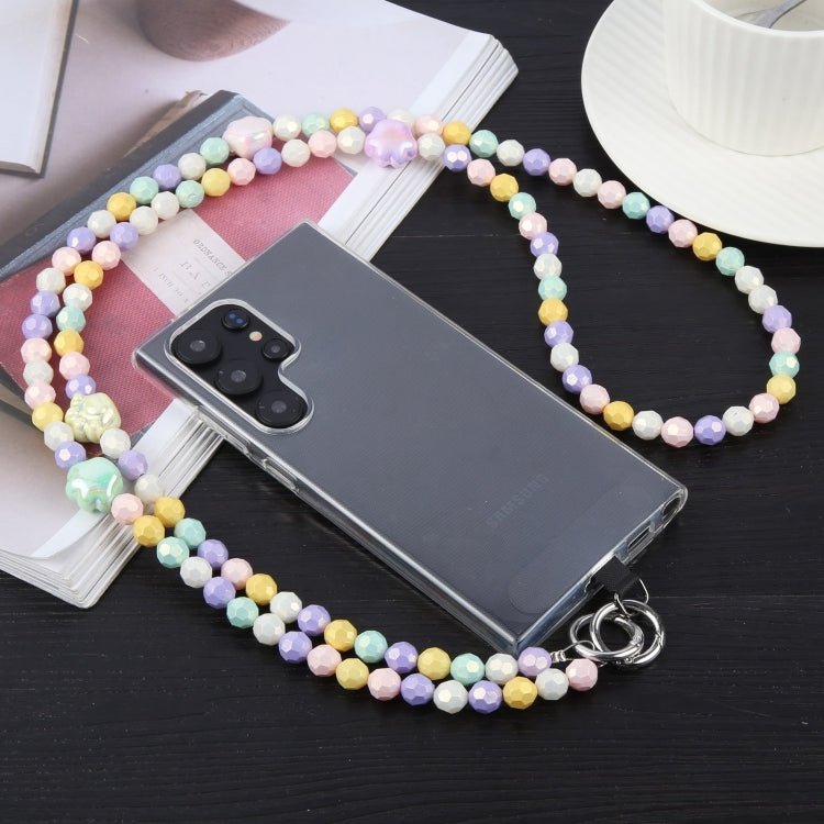 Mobile Phone Anti-lost Diamond Colored Bead Long Chain - Lanyards & Wrist Straps by buy2fix | Online Shopping UK | buy2fix
