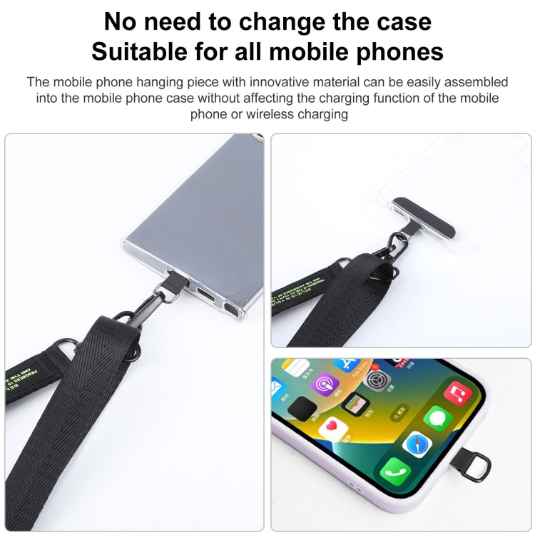 B1 Nylon Webbing Anti-lost Mobile Phone Long Lanyard(Green) - Lanyards & Wrist Straps by buy2fix | Online Shopping UK | buy2fix