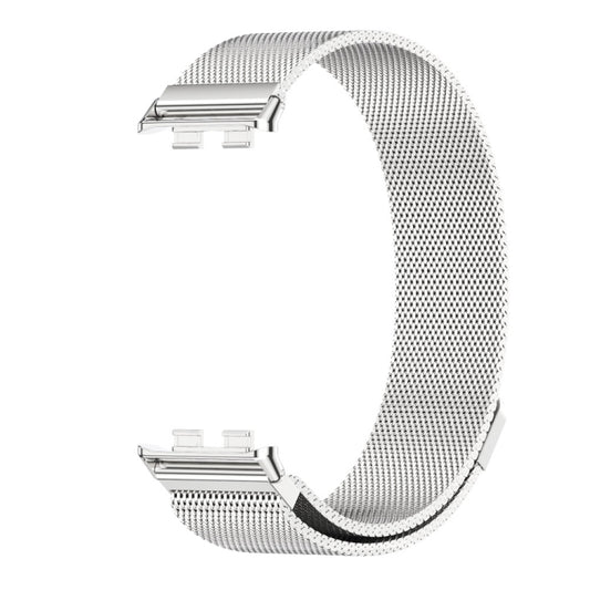 For Honor Band 10 / 9 MIJOBS Milan Magnetic Stainless Steel Watch Band(Silver) by MIJOBS
