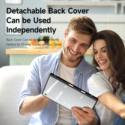 For Samsung Galaxy Tab S10 FE+ DUX DUCIS Magi Series Smart Leather Tablet Case(Black) - Galaxy Tab S10 FE+ by DUX DUCIS | Online Shopping UK | buy2fix