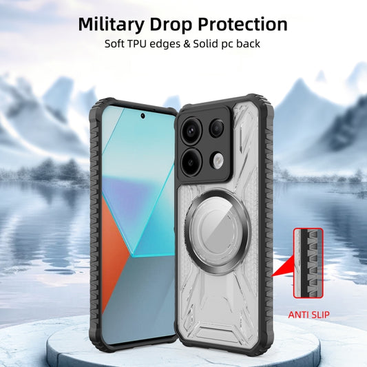 For Redmi 13C CD Texture Magsafe Phone Case(Dark Green) by buy2fix