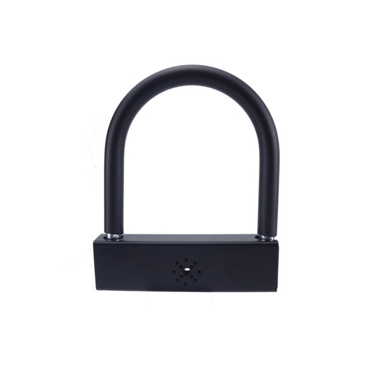 Car U-shaped Anti-theft Alarm Lock(Black) by buy2fix