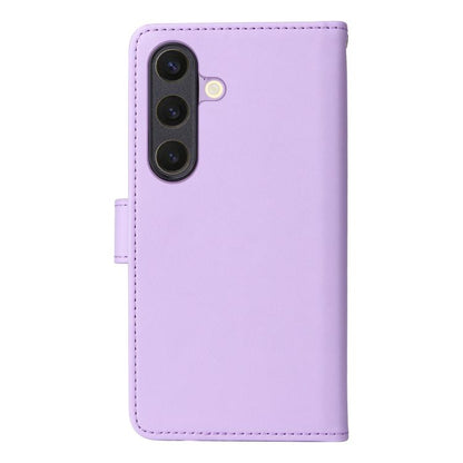 For Samsung Galaxy S25 5G BETOPNICE BN-005 2 in 1 Detachable Imitate Genuine Leather Phone Case(Light Purple) by BETOPNICE