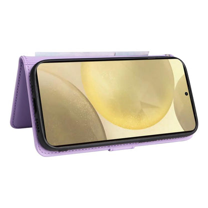 For Samsung Galaxy S25 5G BETOPNICE BN-005 2 in 1 Detachable Imitate Genuine Leather Phone Case(Light Purple) by BETOPNICE