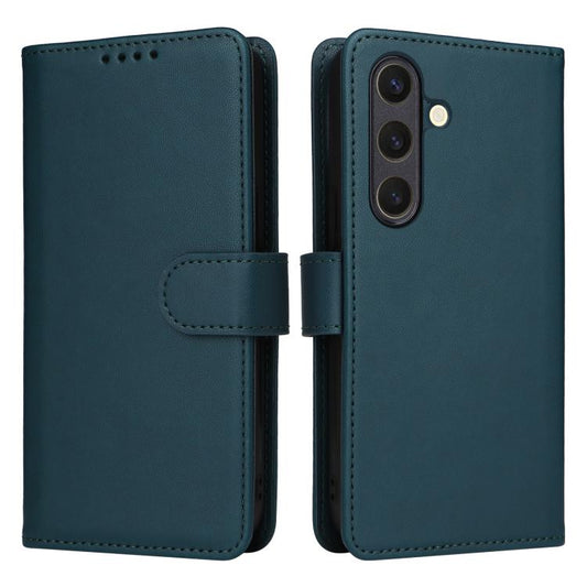 For Samsung Galaxy S25 5G BETOPNICE BN-005 2 in 1 Detachable Imitate Genuine Leather Phone Case(Blue) by BETOPNICE