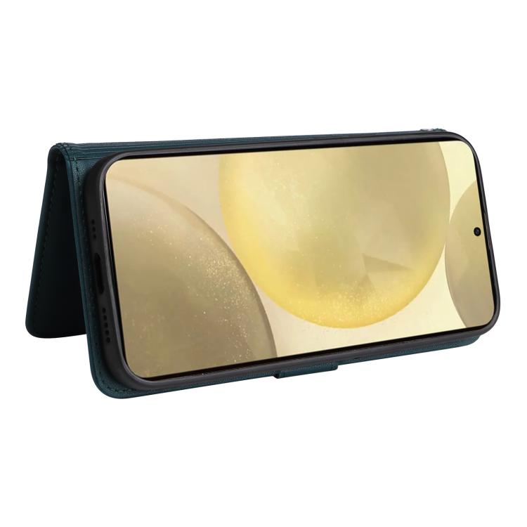 For Samsung Galaxy S25 5G BETOPNICE BN-005 2 in 1 Detachable Imitate Genuine Leather Phone Case(Blue) by BETOPNICE