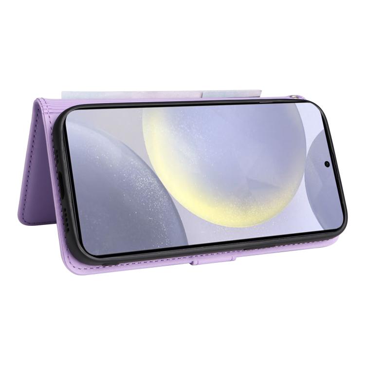 For Samsung Galaxy S25+ 5G BETOPNICE BN-005 2 in 1 Detachable Imitate Genuine Leather Phone Case(Light Purple) by BETOPNICE