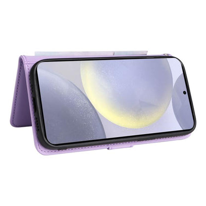 For Samsung Galaxy S25+ 5G BETOPNICE BN-005 2 in 1 Detachable Imitate Genuine Leather Phone Case(Light Purple) by BETOPNICE