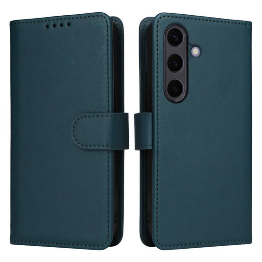 For Samsung Galaxy S25+ 5G BETOPNICE BN-005 2 in 1 Detachable Imitate Genuine Leather Phone Case(Blue) by BETOPNICE