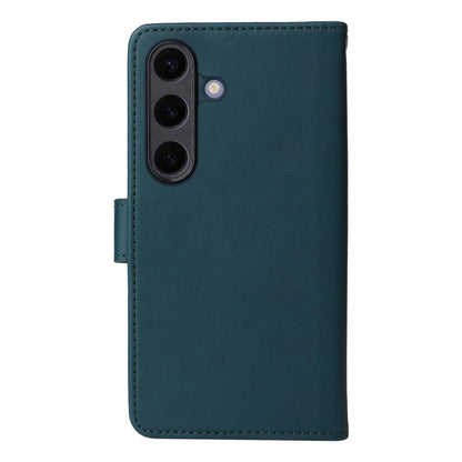 For Samsung Galaxy S25+ 5G BETOPNICE BN-005 2 in 1 Detachable Imitate Genuine Leather Phone Case(Blue) by BETOPNICE
