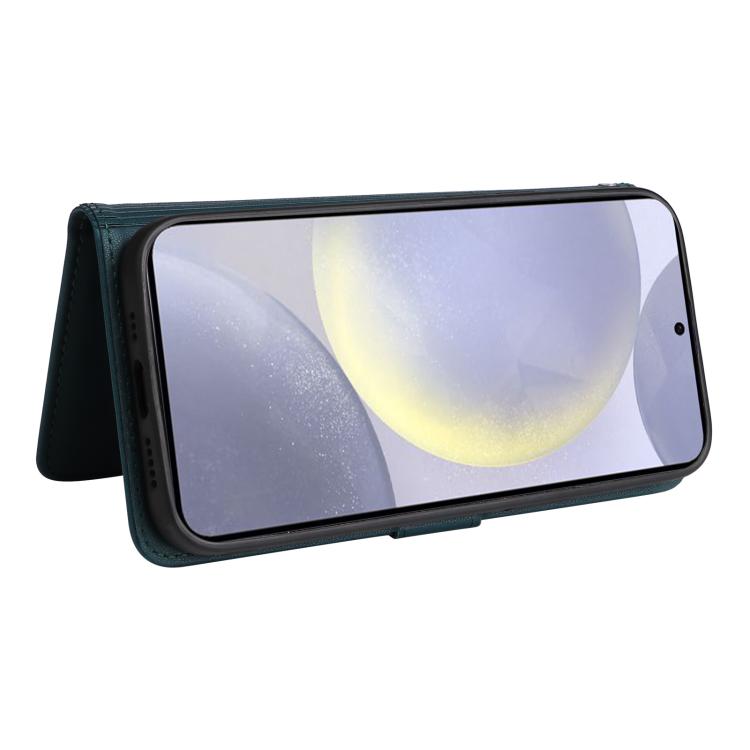 For Samsung Galaxy S25+ 5G BETOPNICE BN-005 2 in 1 Detachable Imitate Genuine Leather Phone Case(Blue) by BETOPNICE