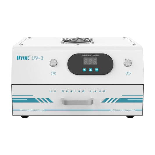 Uyue UV-3 7 inch Phone Timing Intelligent Curing Lamp Mechanic(US Plug) by buy2fix