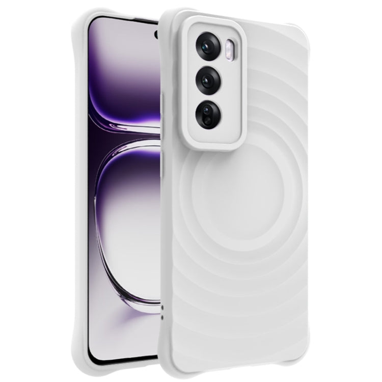 For OPPO Reno12 Pro Global IMAK UC-6 Series Manbo Frosting Soft Phone Case(White) - Reno12 Pro Cases by imak | Online Shopping UK | buy2fix