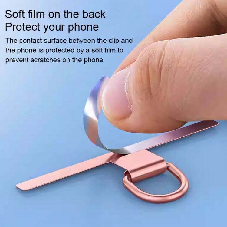 T-shape Metal Mobile Phone Lanyard Fixing Gasket(Gold) - Lanyards & Wrist Straps by buy2fix | Online Shopping UK | buy2fix