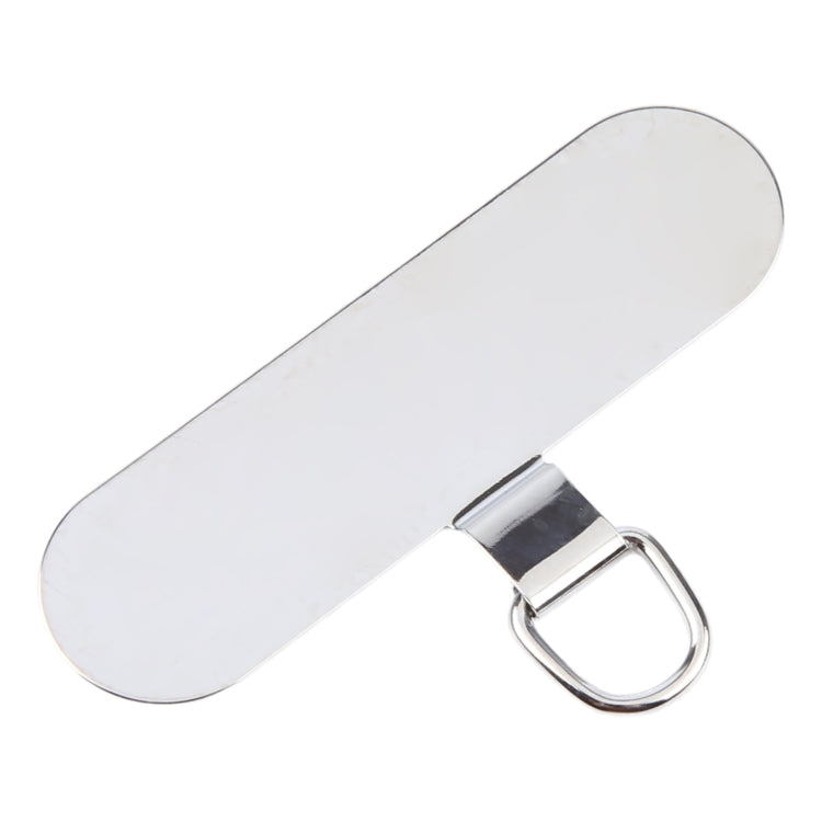 Oval Metal Mobile Phone Lanyard Fixing Gasket(Silver) - Lanyards & Wrist Straps by buy2fix | Online Shopping UK | buy2fix