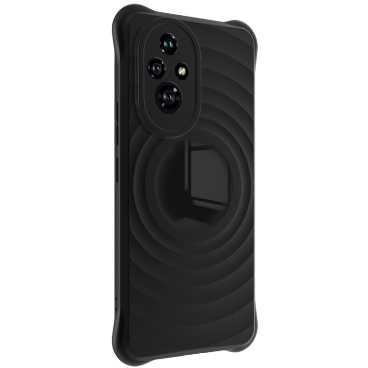 For Honor 200 IMAK UC-6 Series Manbo Frosting Soft Phone Case(Black) - Honor Cases by imak | Online Shopping UK | buy2fix