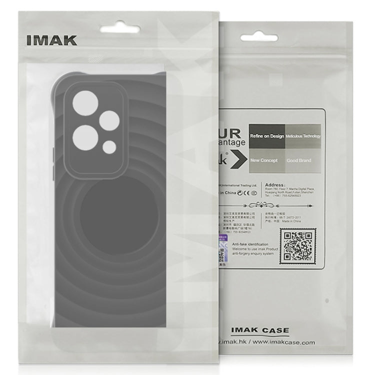 For Motorola Moto G55 5G IMAK UC-6 Series Manbo Frosting Soft Phone Case(Black) - Motorola Cases by imak | Online Shopping UK | buy2fix