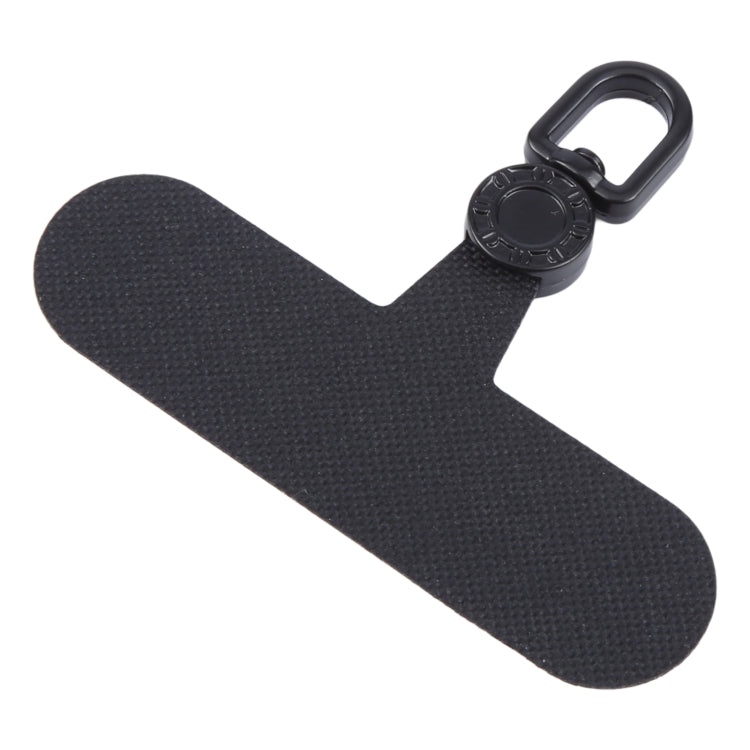 360 Degree Rotation Mobile Phone Lanyard Fixing Gasket(Black) - Lanyards & Wrist Straps by buy2fix | Online Shopping UK | buy2fix