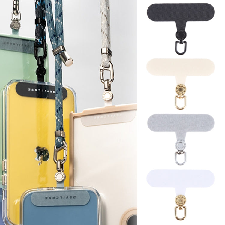 360 Degree Rotation Mobile Phone Lanyard Fixing Gasket(Gold) - Lanyards & Wrist Straps by buy2fix | Online Shopping UK | buy2fix