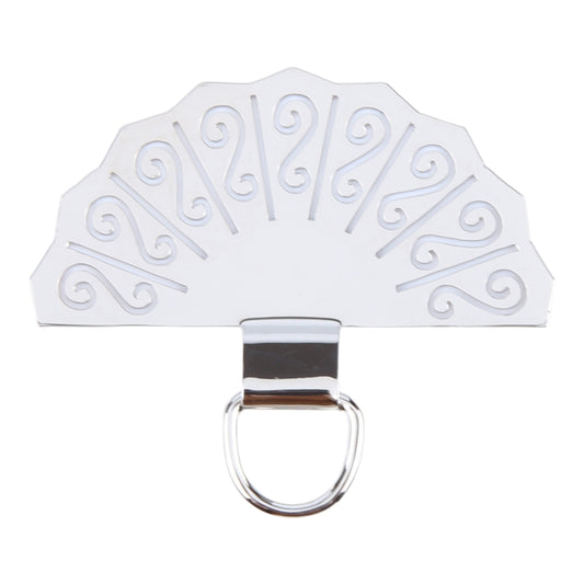 Fan-shaped Metal Mobile Phone Lanyard Fixing Gasket(Silver) - Lanyards & Wrist Straps by buy2fix | Online Shopping UK | buy2fix