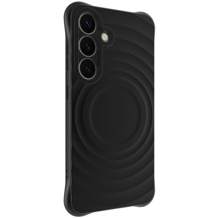 For Samsung Galaxy S25 5G IMAK UC-6 Series Manbo Frosting Soft Phone Case(Black) by imak