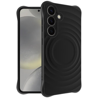 For Samsung Galaxy S25+ 5G IMAK UC-6 Series Manbo Frosting Soft Phone Case(Black) by imak