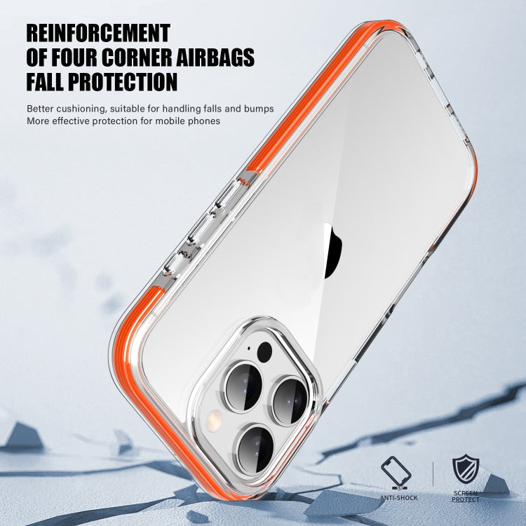 For iPhone 16 Plus TPE Airbag TPU+ PC Full Coverage Phone Case(Transparent) - iPhone 16 Plus Cases by buy2fix | Online Shopping UK | buy2fix