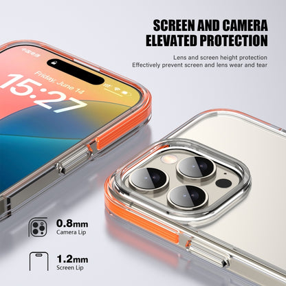 For iPhone 16 Plus TPE Airbag TPU+ PC Full Coverage Phone Case(Transparent) - iPhone 16 Plus Cases by buy2fix | Online Shopping UK | buy2fix