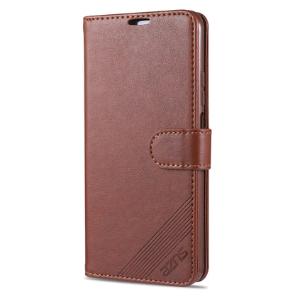 For Huawei Honor 30 Youth AZNS Sheepskin Texture Horizontal Flip Leather Case with Holder & Card Slots & Wallet(Brown) - Honor Cases by AZNS | Online Shopping UK | buy2fix