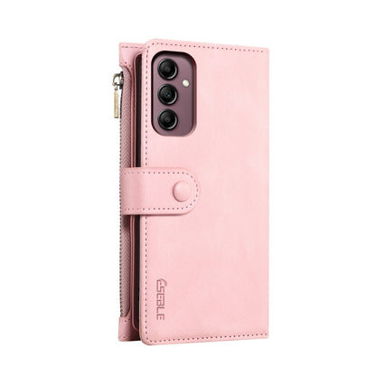 For Samsung Galaxy A16 5G ESEBLE Retro Frosted RFID Flip Leather Phone Case(Rose Gold) - Galaxy Phone Cases by ESEBLE | Online Shopping UK | buy2fix