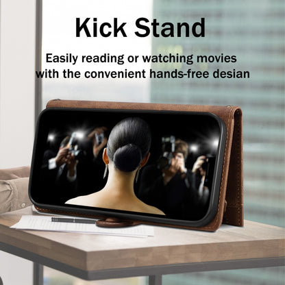 For Samsung Galaxy A26 5G ESEBLE Retro Frosted RFID Flip Leather Phone Case(Brown) - Galaxy Phone Cases by ESEBLE | Online Shopping UK | buy2fix