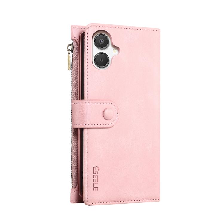 For Samsung Galaxy A06 5G ESEBLE Retro Frosted RFID Flip Leather Phone Case(Rose Gold) - Galaxy Phone Cases by ESEBLE | Online Shopping UK | buy2fix