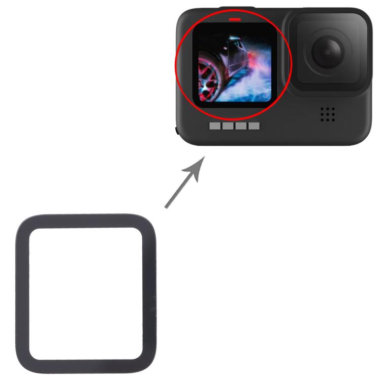 For GoPro Hero7 Silver Original Front Small LCD Screen Outer Glass Lens -  by buy2fix | Online Shopping UK | buy2fix