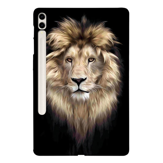 For Samsung Galaxy Tab S7+ / S8+ Color Painting Pattern Smart Tablet TPU Case(Lion) by buy2fix