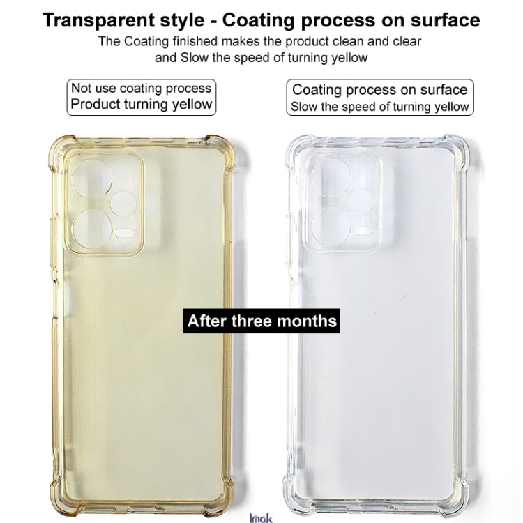 For Nothing CMF Phone 1 imak Shockproof Airbag TPU Phone Case(Transparent Black) - More Brand by imak | Online Shopping UK | buy2fix