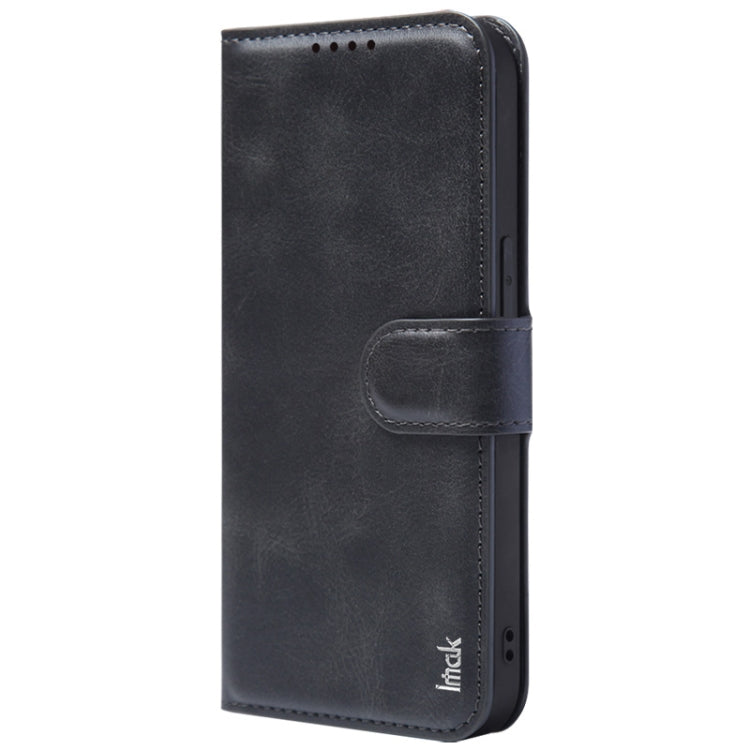 For iPhone 15 IMAK Count Series Flip Leather Phone Case(Black) - iPhone 15 Cases by imak | Online Shopping UK | buy2fix