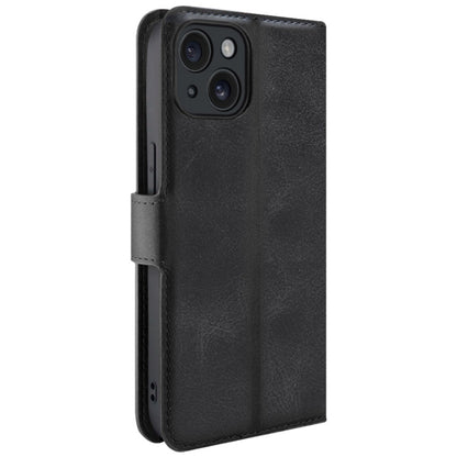 For iPhone 15 IMAK Count Series Flip Leather Phone Case(Black) - iPhone 15 Cases by imak | Online Shopping UK | buy2fix