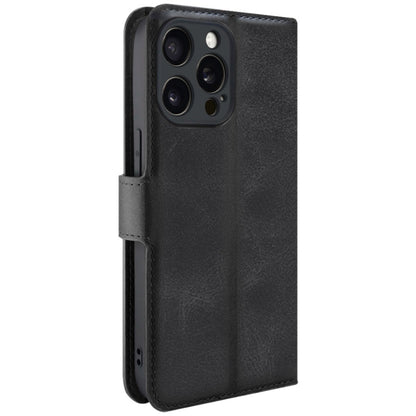 For iPhone 15 Pro IMAK Count Series Flip Leather Phone Case(Black) - iPhone 15 Pro Cases by imak | Online Shopping UK | buy2fix