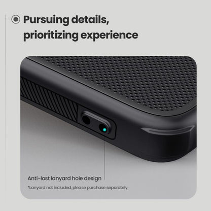 For Redmi K80 NILLKIN Frosted Shield Pro PC + TPU Phone Case(Black) by NILLKIN