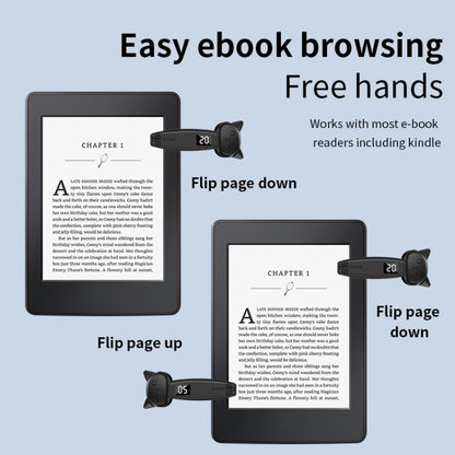 JX-05Pro Portable Smart Cell Phone Tablet Screen Clicker Page Turner with Remote Control(Black) - Phone Remote Control by buy2fix | Online Shopping UK | buy2fix